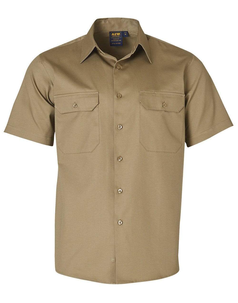 Cotton Drill Short Sleeve Work Shirt WT03 Metro Workwear.